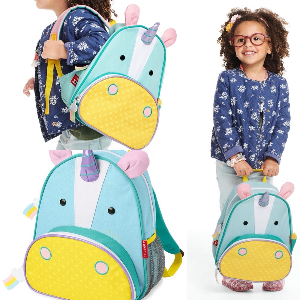 Skip Hop ZOO Little Kid Toddler Backpack in Unicorn
